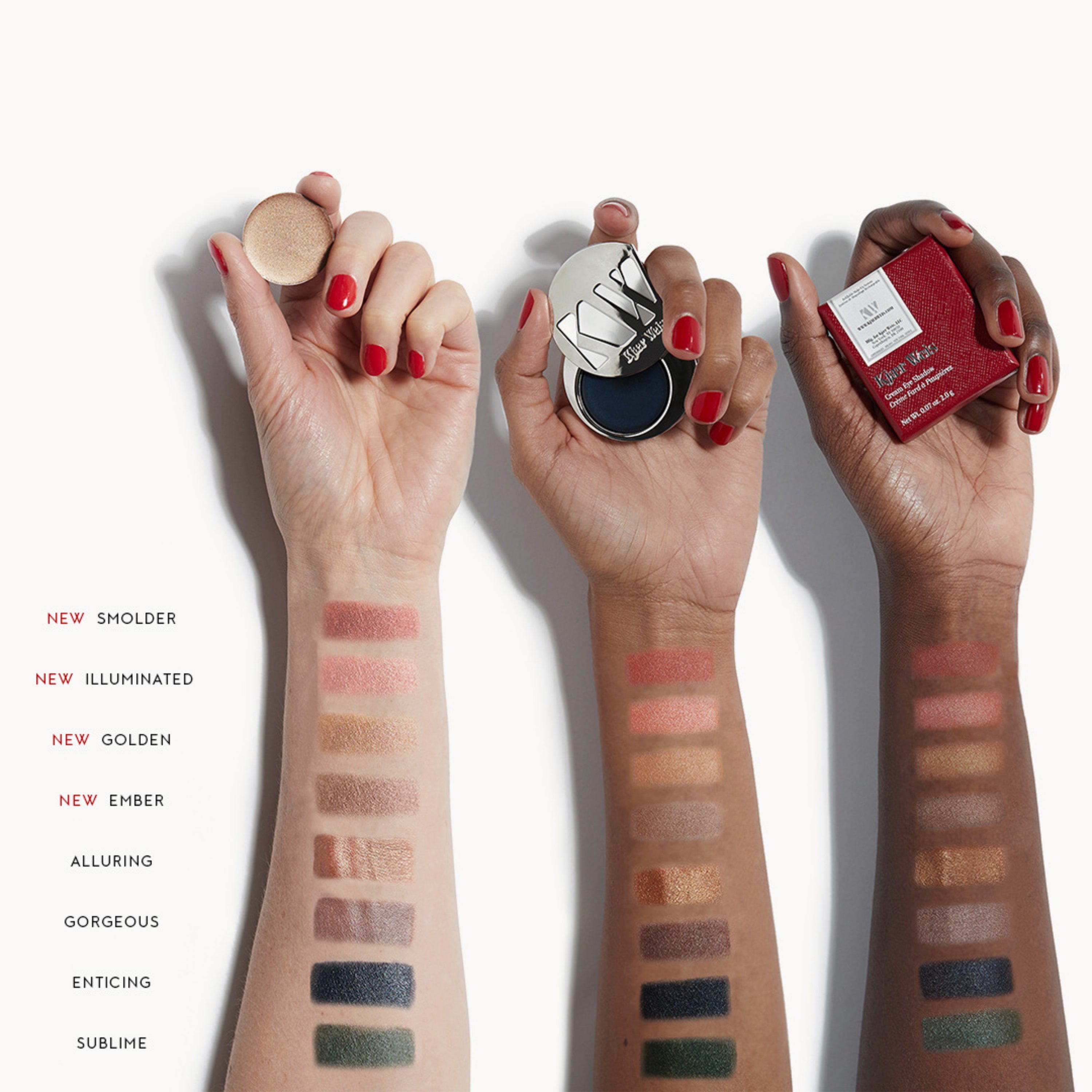 Long-Lasting Cream Eye Shadow - Smolder Shade for Dramatic Eye Makeup | Perfect for Night Out & Special Occasions