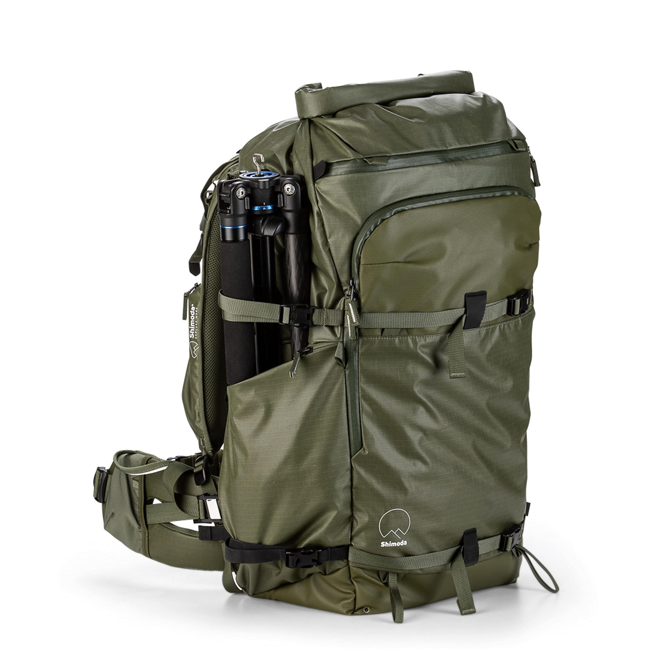 Shimoda Action X70 Waterproof Camera Backpack - Modular Core Unit with Removable Inserts (Sold Separately) - Army Green (520-108) - Perfect for Outdoor Photography, Hiking & Travel Adventures