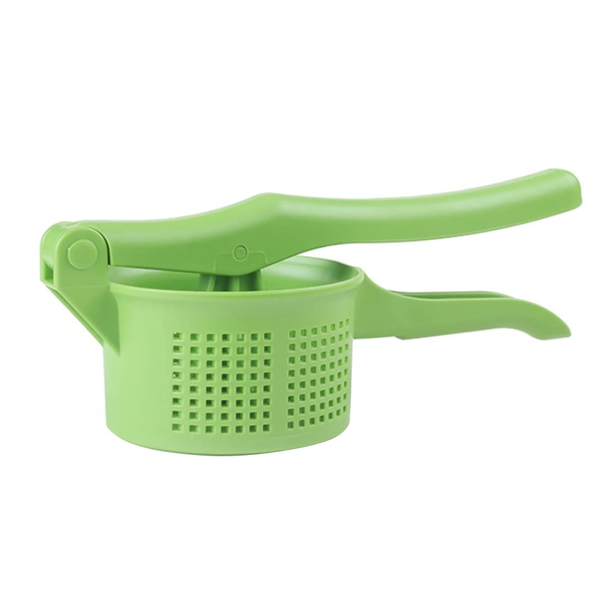BESTonZON Potato Masher - Heavy Duty Plastic Potato Ricer & Presser for Smooth Mashed Potatoes - Perfect Kitchen Utensil for Cooking, Baking & Baby Food Prep