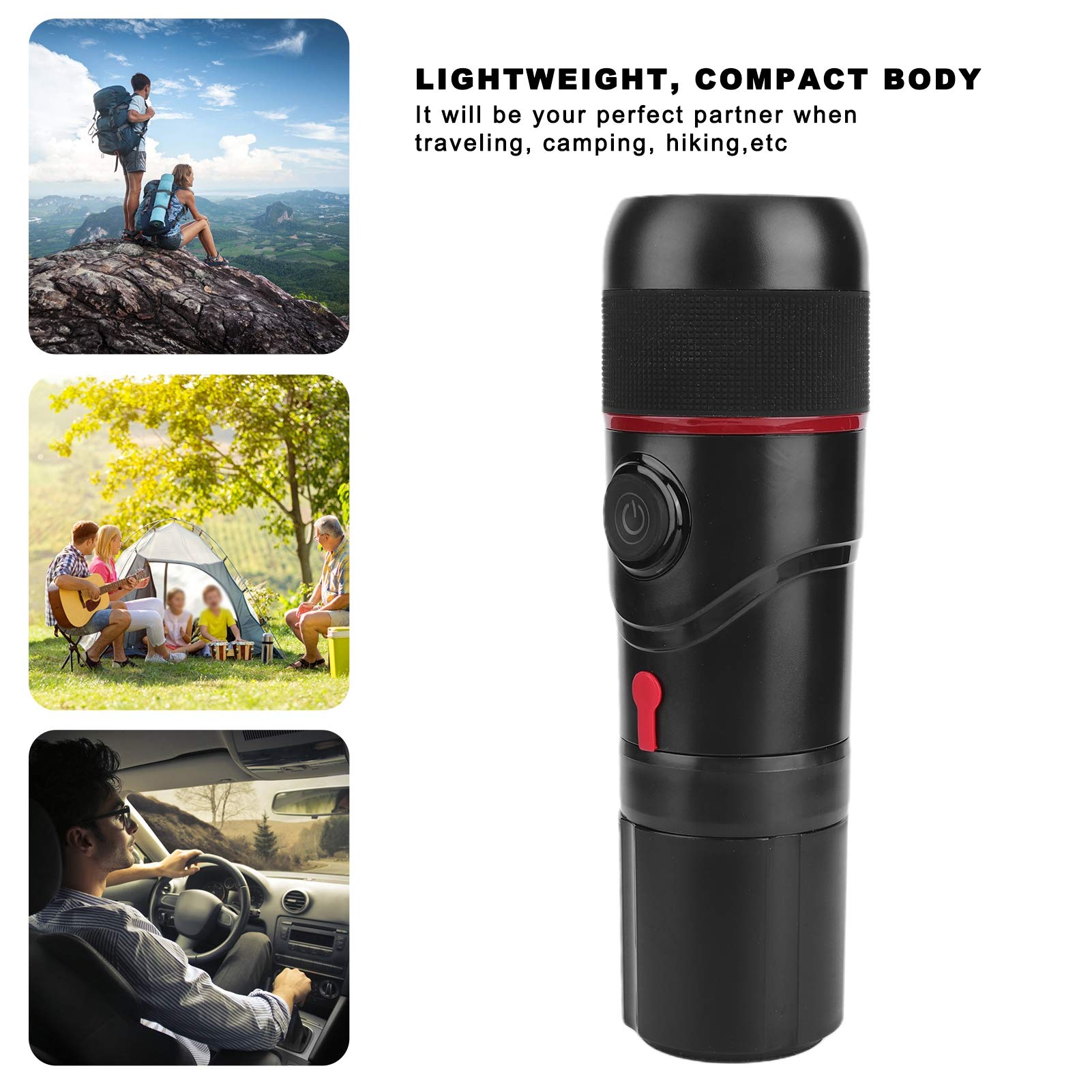 Portable Electric Coffee Maker for Travel - USB Powered Capsule Coffee Machine for Home, Car & Outdoor Use | Perfect for Camping, Road Trips & Office Breaks