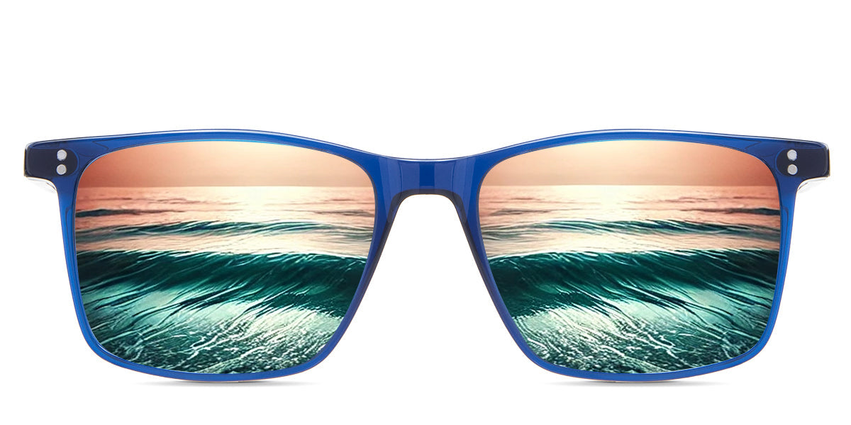 Patrick Men's Prescription Sunglasses - UV Protection Polarized Lenses for Driving, Fishing & Outdoor Activities