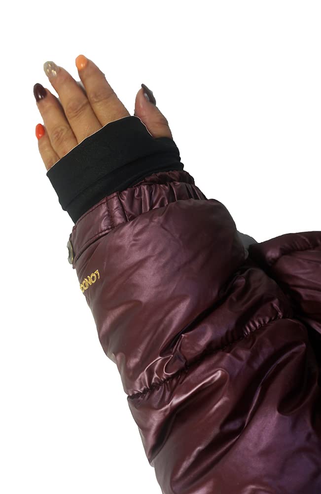 London Fog Girls' Heavyweight Expedition Jacket - Waterproof Winter Coat for Teen Girls, Warm Puffer Jacket with Hood for Outdoor Adventures, Skiing & School