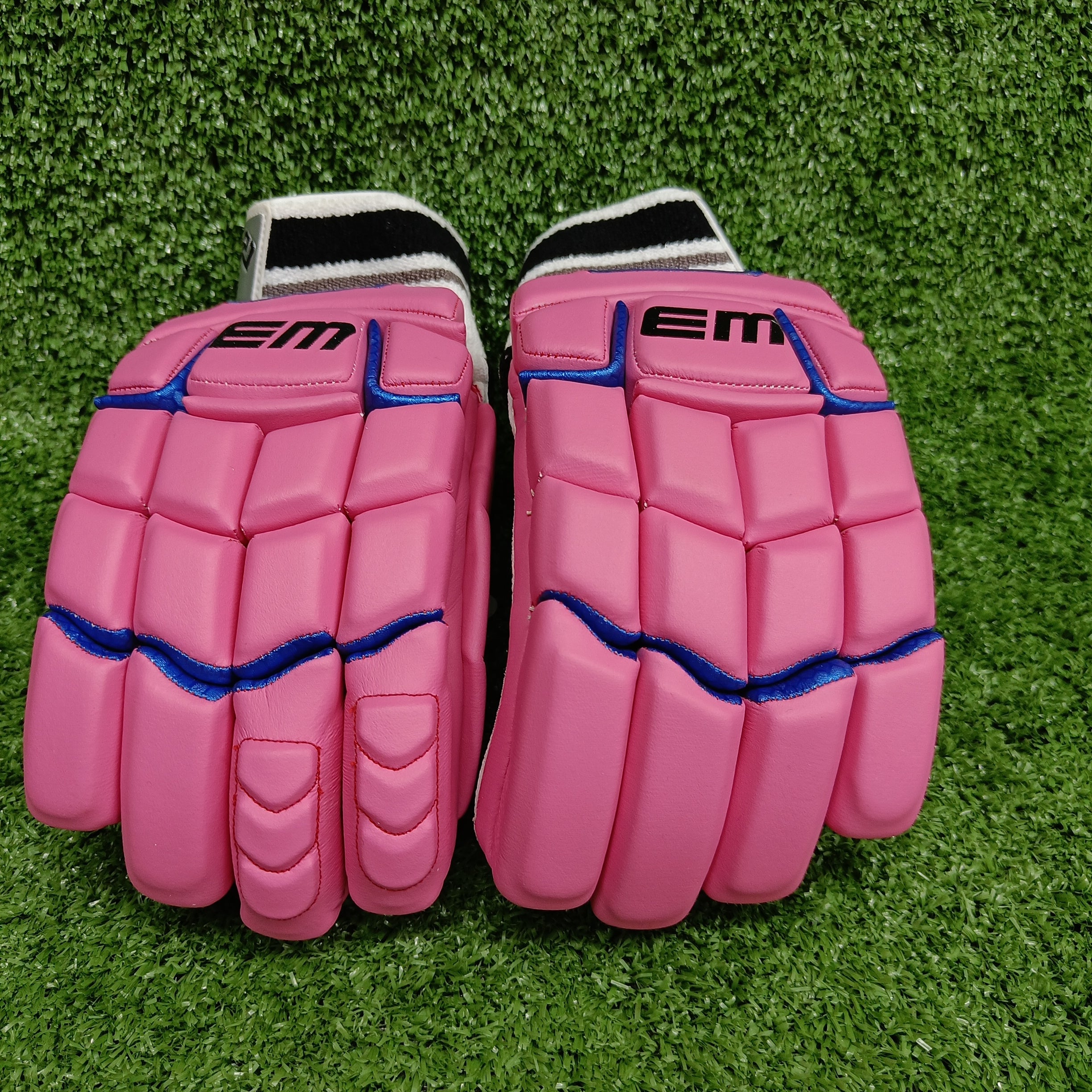 EM GT 1.0 Pink Junior/Youth Cricket Batting Gloves - Lightweight Protective Gear for Young Players - Perfect for Practice, Training & Matches