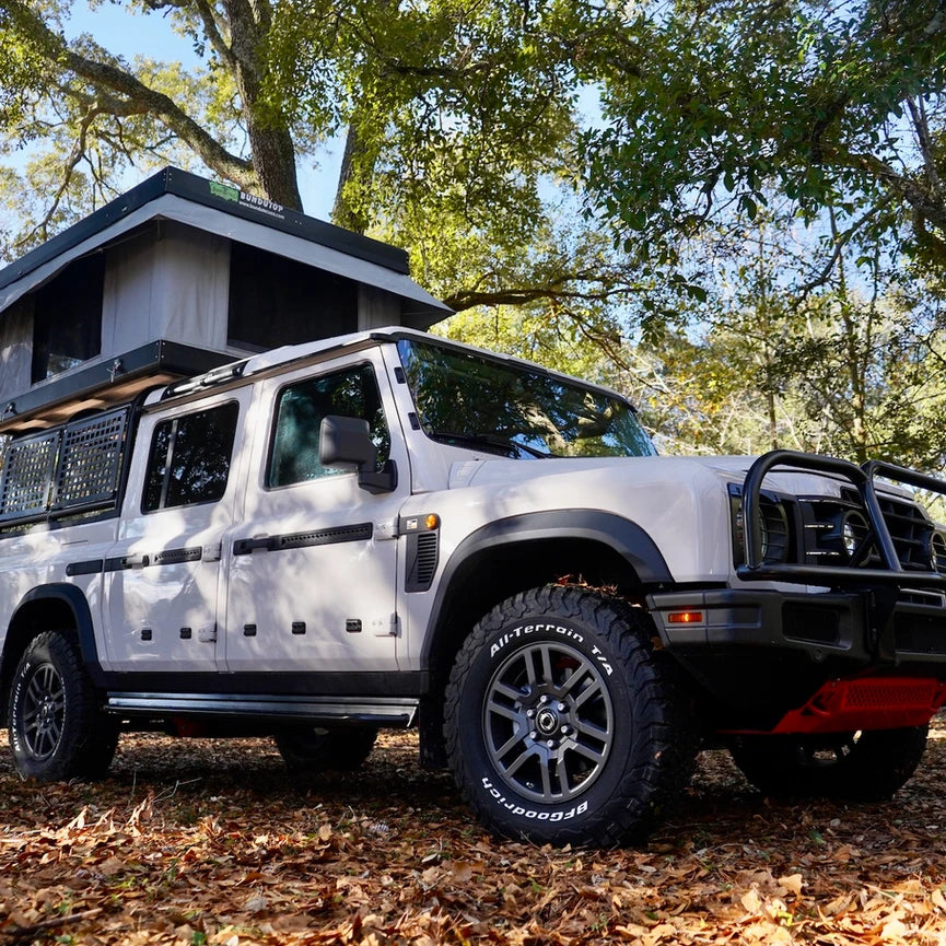 Signature Autosports Offroad Rock Slider Steps for 2023+ Ineos Quartermaster - Heavy Duty Side Steps for Truck & SUV - Perfect for Off-Roading, Camping & Adventure
