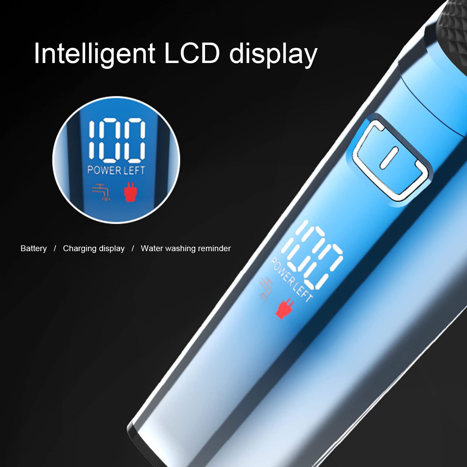 Best Electric Shaver for Men - Wet & Dry Cordless Rechargeable Razor with 3D Floating Head, 600mAh Battery, USB Charging & Waterproof Design - Perfect for Travel, Gym & Daily Beard Trimming