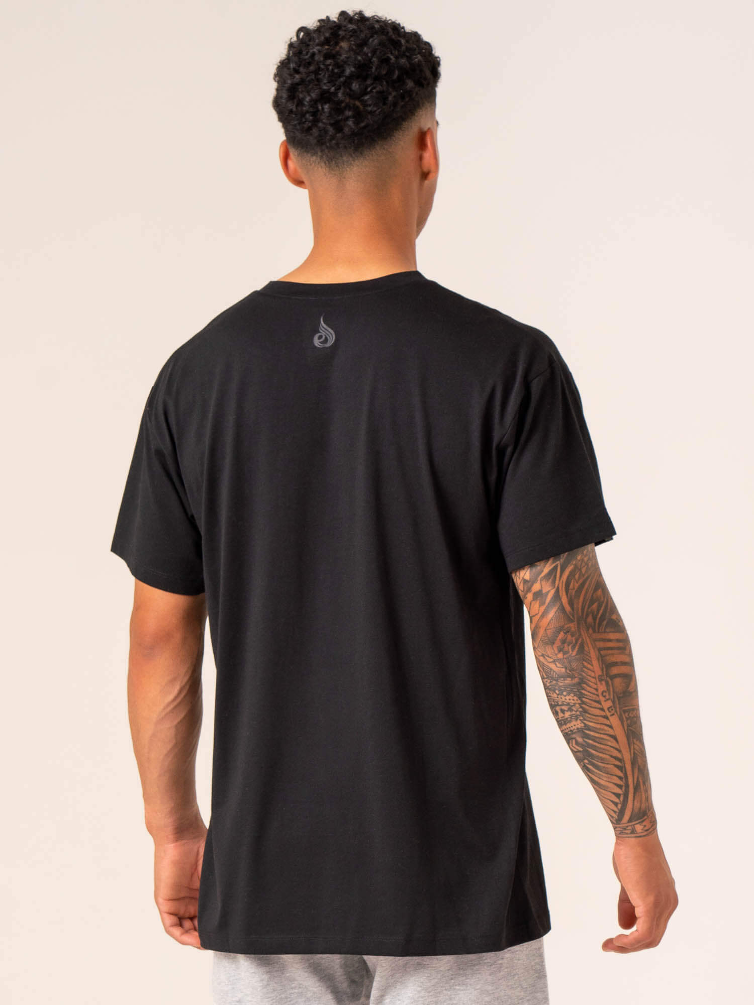 Men's Collegiate T-Shirt - Black Cotton Short Sleeve Tee for Casual Wear & School Spirit | Perfect for Campus, Sports Events & Everyday Outfits