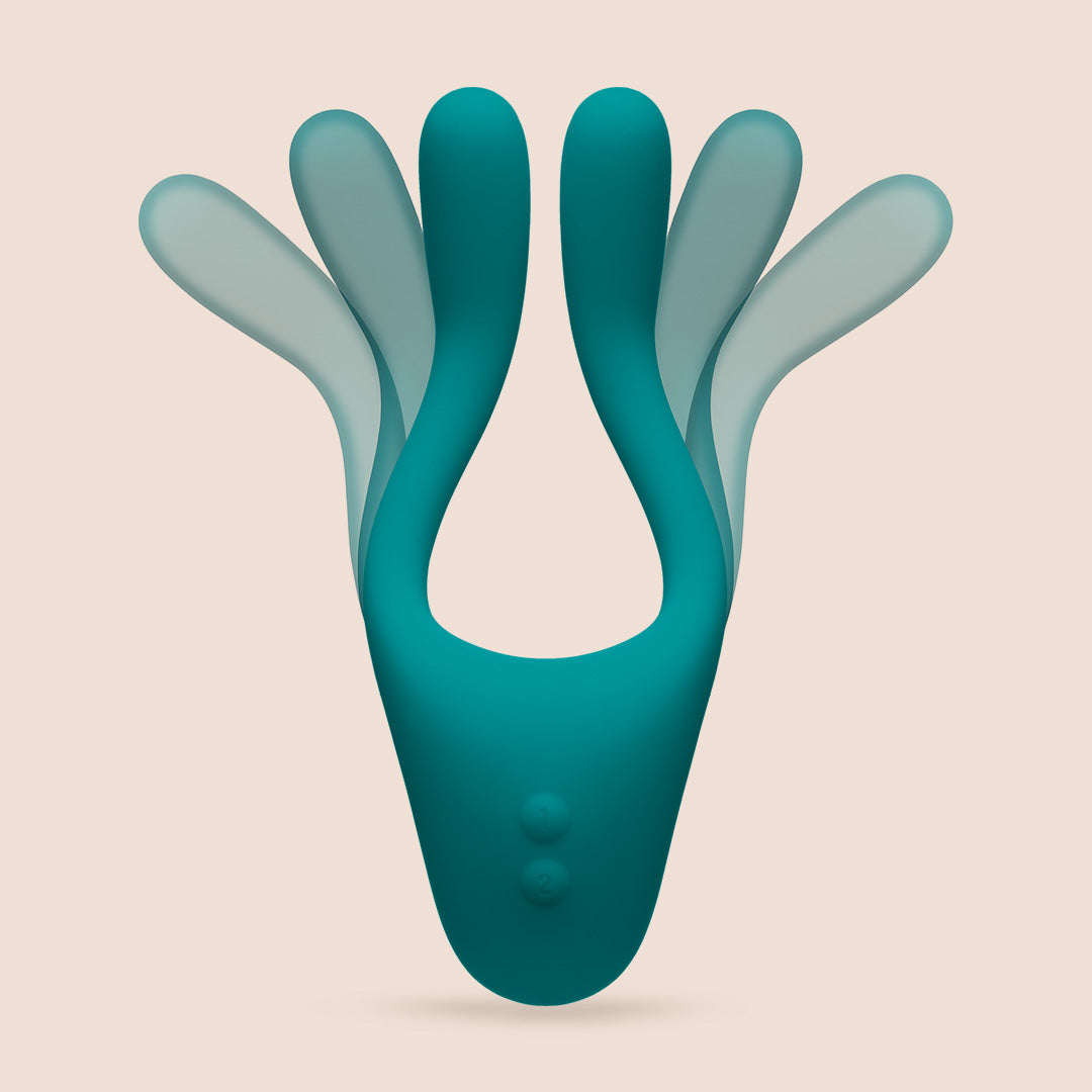 TRYST™ v2 Bendable Multi-Erogenous Zone Massager with Remote Control - Perfect for Couples Play, Solo Pleasure & Sensual Exploration