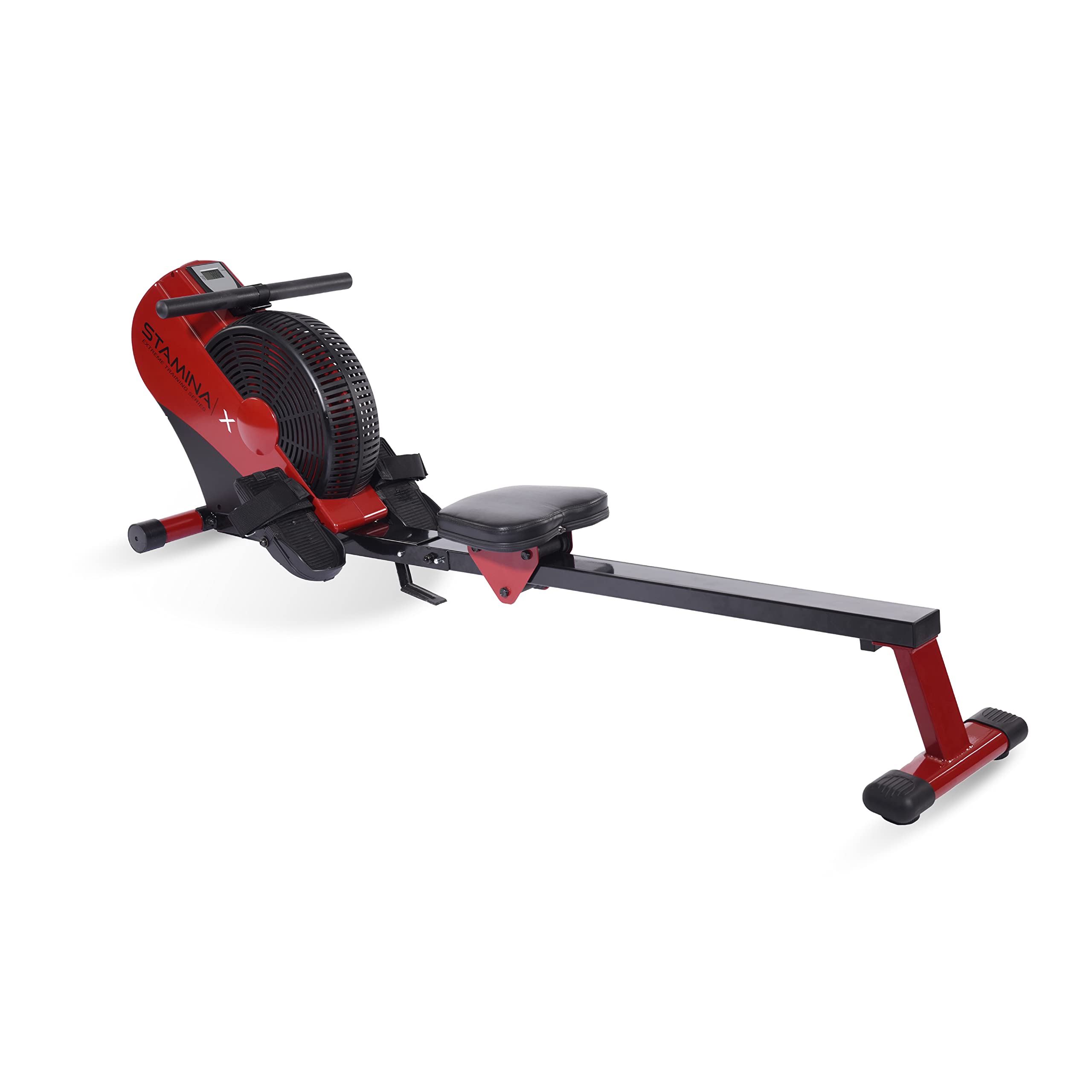 Premium Stamina ATS Air Rower Machine with Smart Workout App - Foldable Rowing Machine with Adjustable Air Resistance for Home Gym, Cardio & Full-Body Workout - Supports Up to 250 lbs (Renewed) - Perfect for Small Spaces, Apartment Workouts & Indoor Fitness Training