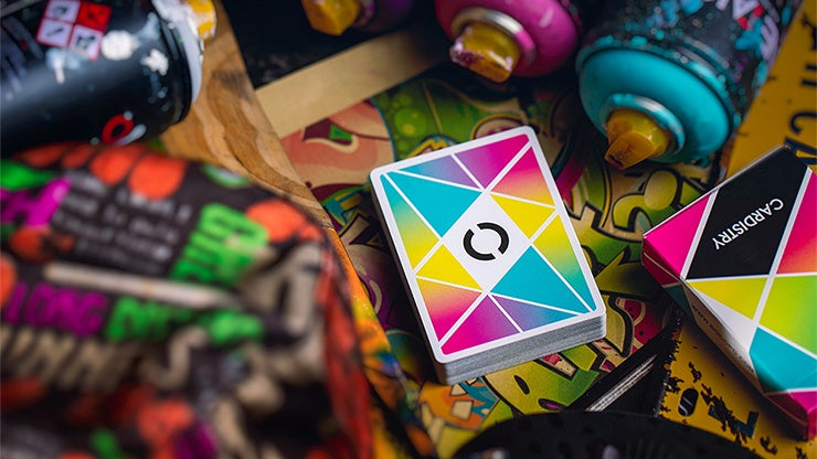 Professional Cardistry Training Deck - Vibrant Colors for Flourishes & Magic Tricks | Perfect for Beginners & Advanced Cardists | Ideal for Practice, Performances & Gifts