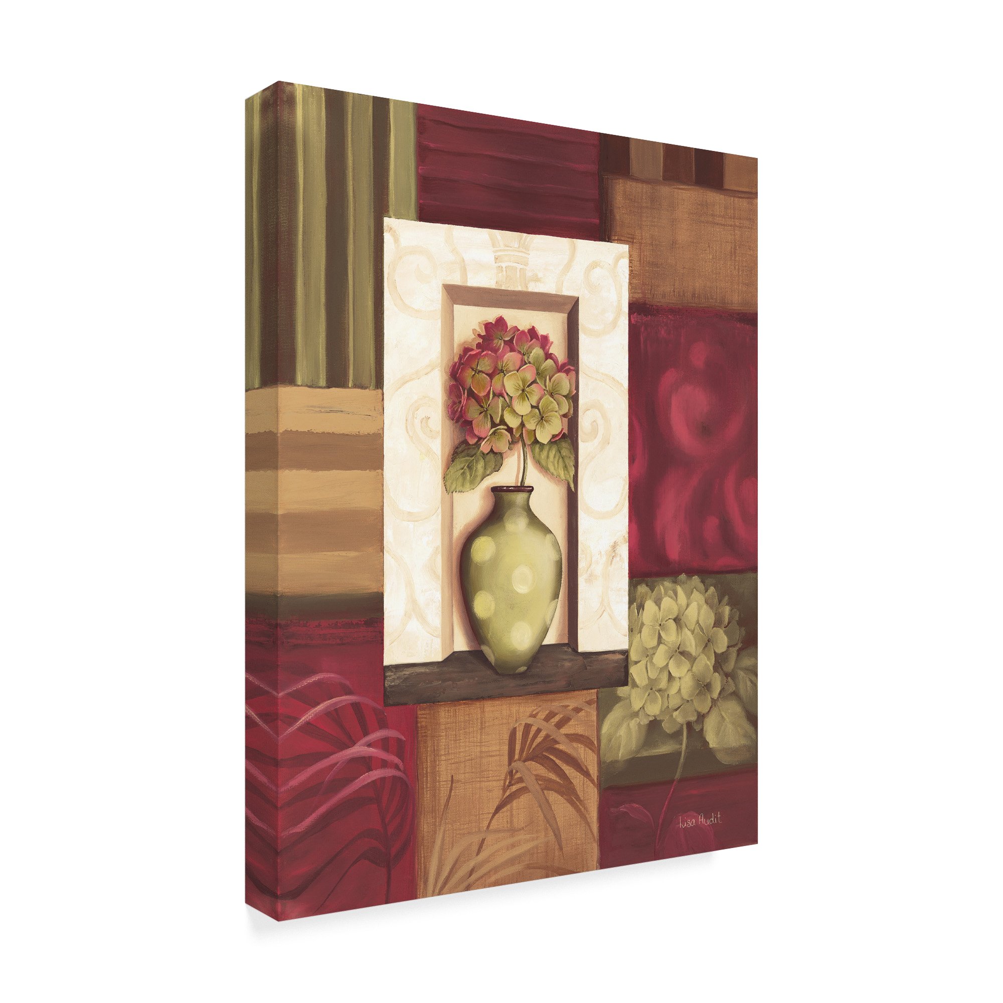 Lisa Audit Vase 4 - 24x32 Inch Modern Canvas Wall Art - Perfect for Living Room, Bedroom & Office Decor
