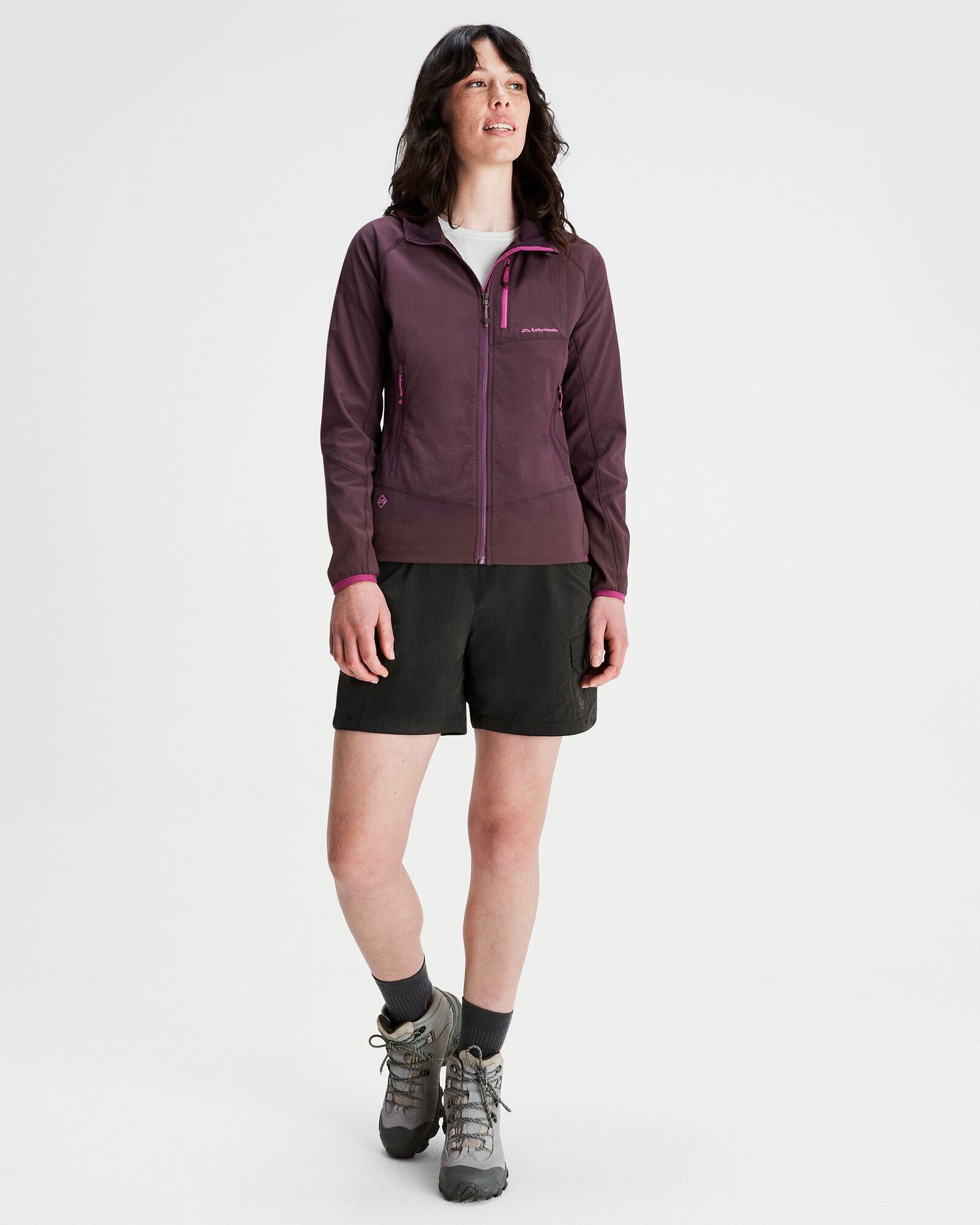 Women's Aysen Hooded Fleece Jacket - Soft Warm Winter Coat with Pockets for Outdoor Activities, Hiking & Casual Wear