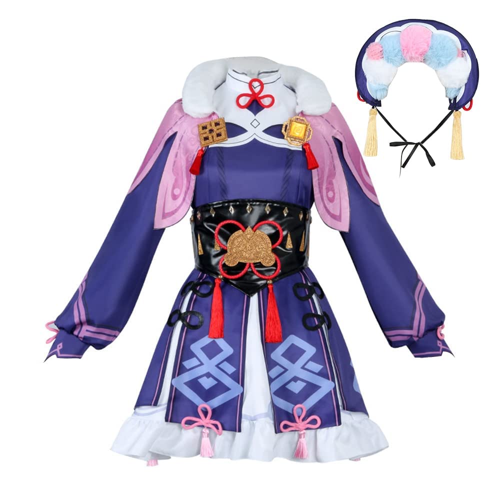 Genshin Impact Yunjin Cosplay Costume - Full Outfit Set for Anime Conventions & Halloween Cosplay