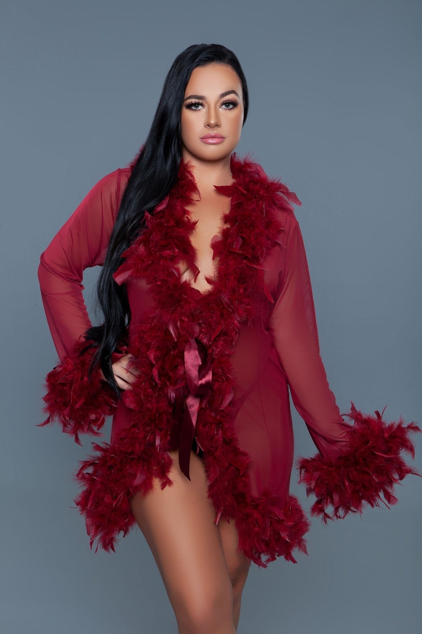 BeWicked Women's Luxurious Soft Robe BW834S - Elegant Loungewear for Relaxation at Home & Spa Days