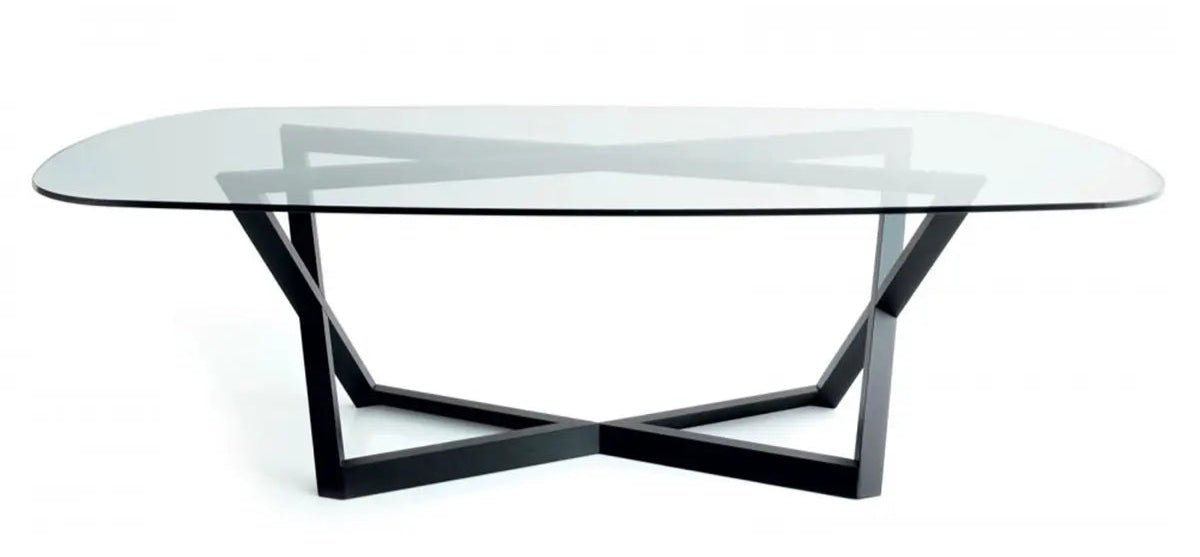 Bross Bridget Dining Table - Modern Wooden Dining Table for 6 - Perfect for Family Gatherings & Dinner Parties