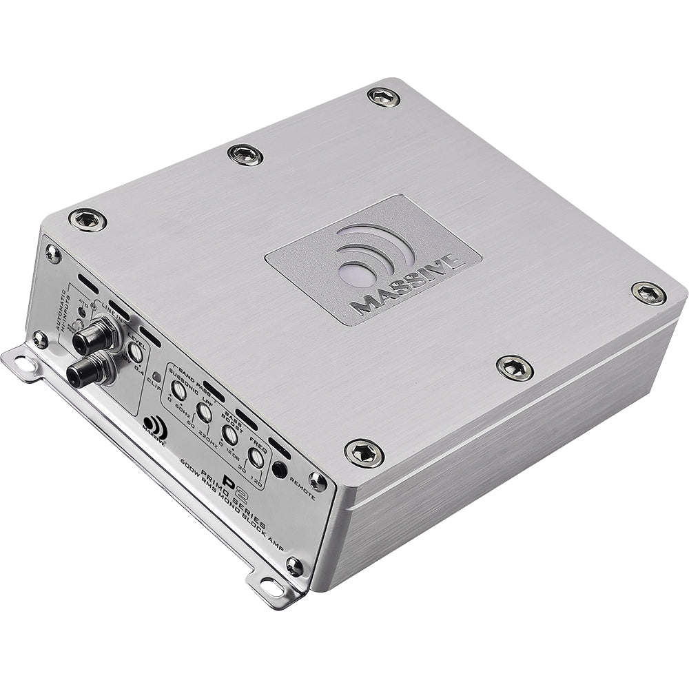 600W RMS Mono Block Amplifier - 1 Ohm Stable Car Audio Subwoofer Amp for Deep Bass | Perfect for Car Audio Systems & Custom Installations