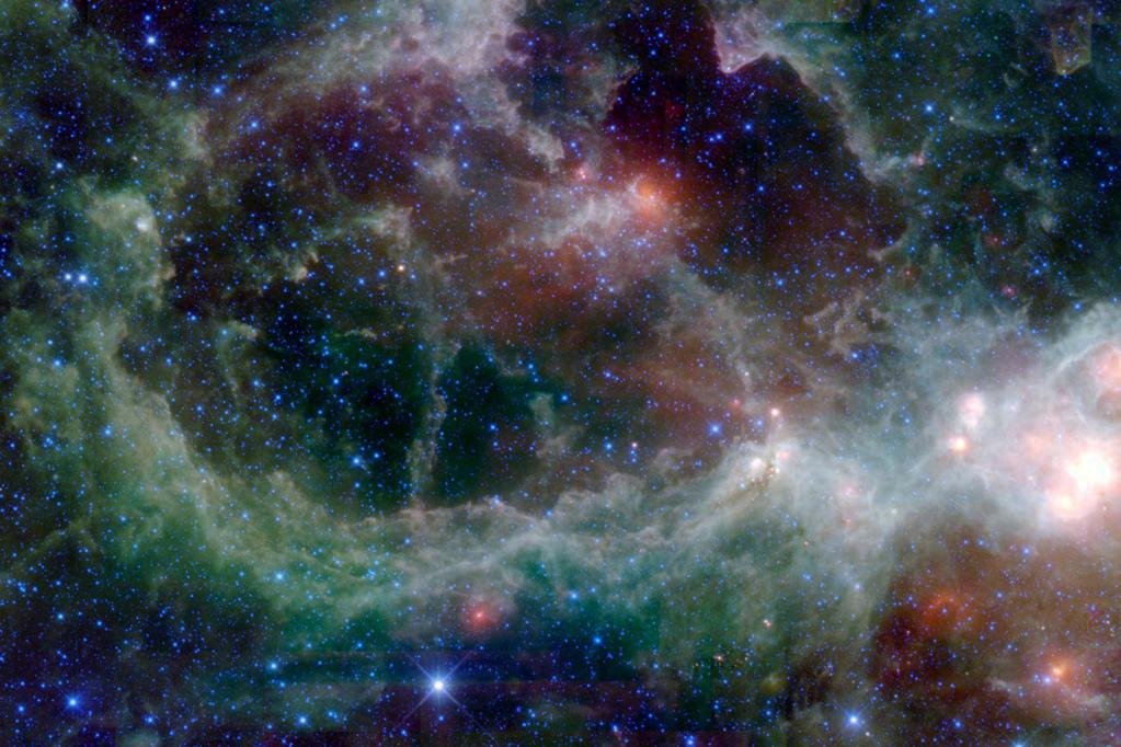 Laminated Heart Nebula Cassiopeia Constellation Poster - 16x24 Dry Erase Wall Art for Home Office & Classroom Decor - Space Astronomy Gift for Kids & Adults