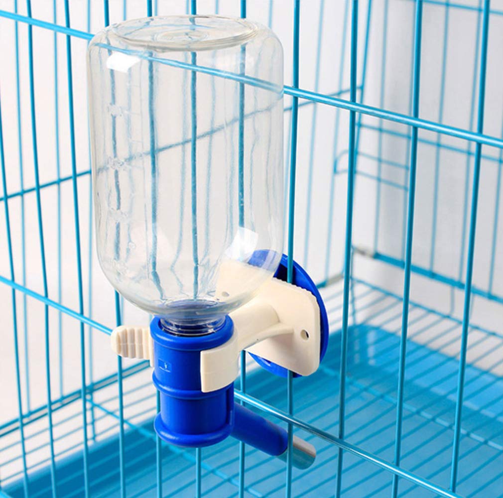 **500ml/17oz No-Drip Hanging Pet Water Bottle - Automatic Dog Kennel Cage Water Dispenser for Puppies & Small Animals | Leak-Proof, Durable & Easy to Use for Travel, Crate Training & Daily Hydration**