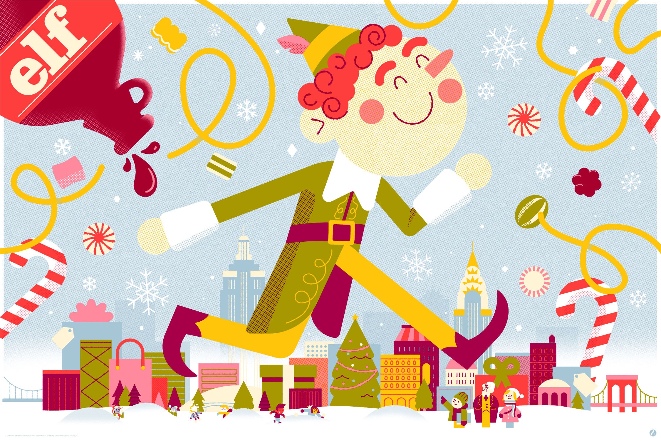 Elf Poster - Fantasy Wall Art Decor for Kids Room, Nursery, Christmas & Holiday Decoration | Perfect Gift for Elf Lovers