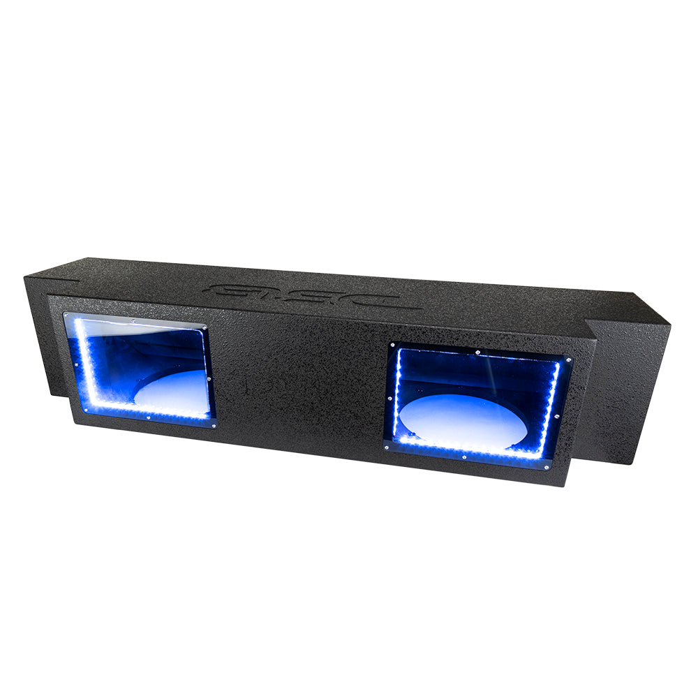 Jeep JKU & JLU Down Firing Subwoofer Enclosure for 2 x 12