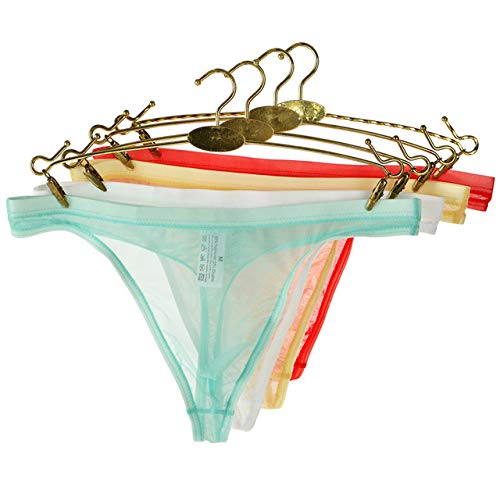 Ultra Thin Sheer Men's Thongs - Breathable & Comfortable Underwear for Daily Wear, Workout & Intimate Moments