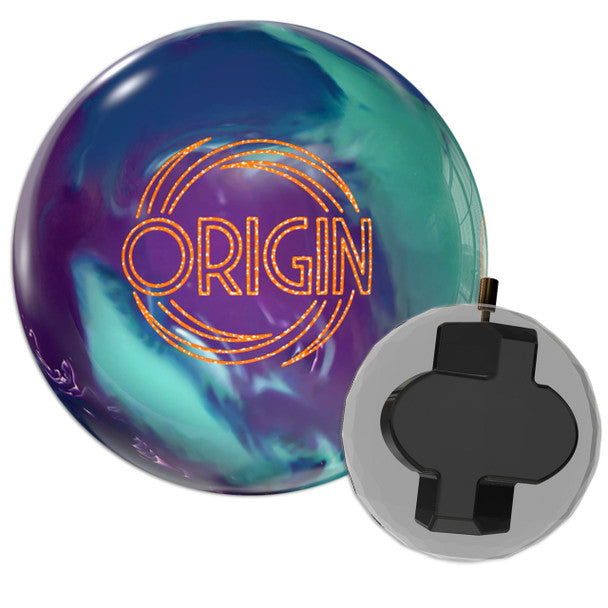 900 Global Origin Bowling Ball - High Performance Reactive Resin for Hook & Control | Perfect for League Play & Tournament Bowlers
