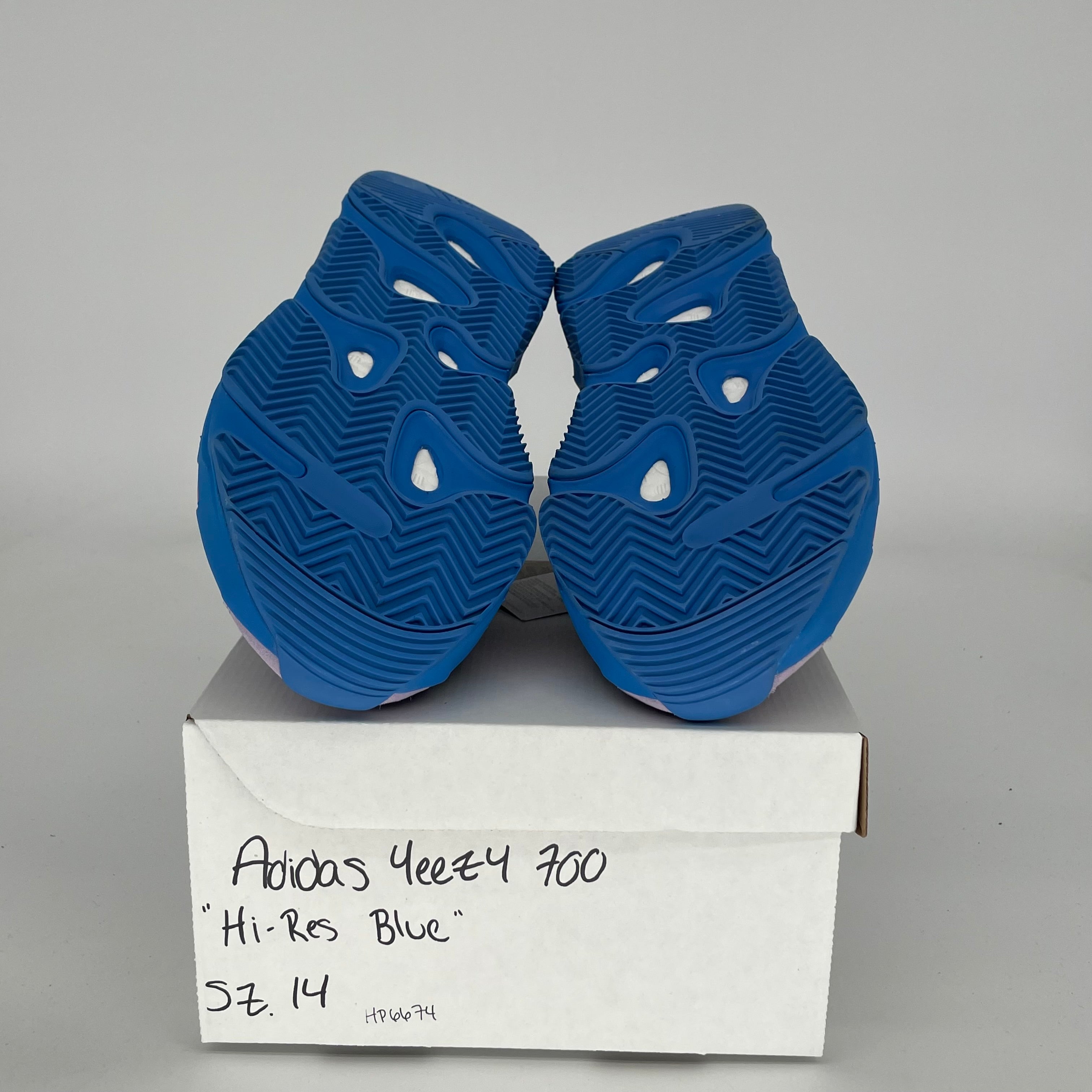 Adidas Yeezy 700 Hi-Res Blue Men's Sneakers Size 14 - HP6674 | Comfortable Running Shoes for Casual Wear & Street Style Fashion