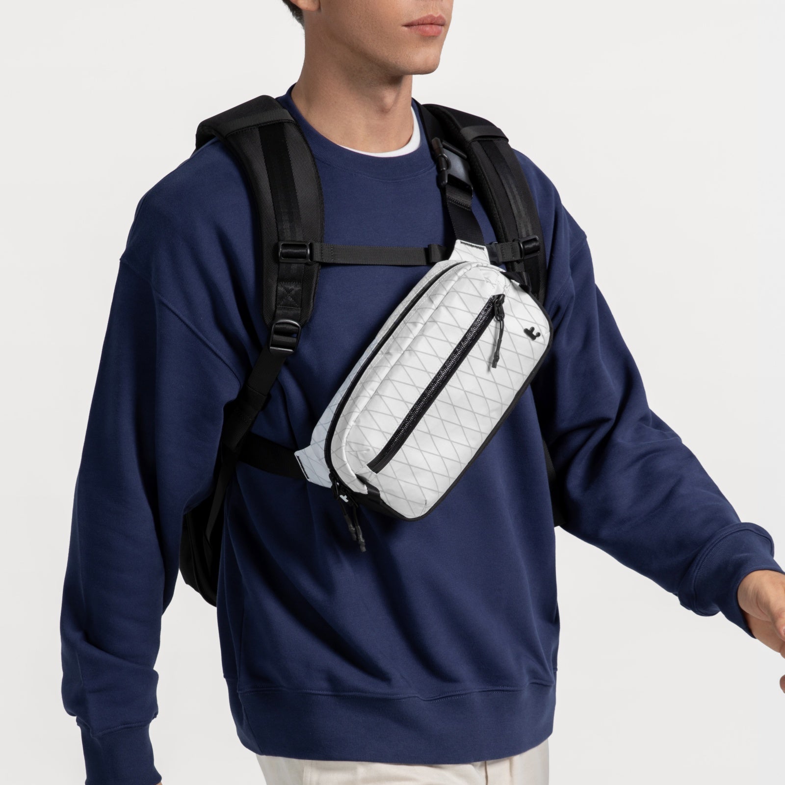 Aviator T35 X-Pac Chest Bag - Durable Crossbody Sling Pack for Outdoor Adventures, Travel & Hiking - Water-Resistant & Lightweight