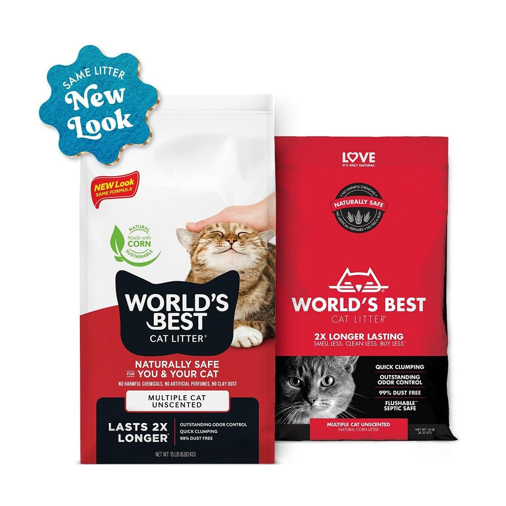 Best Clumping Cat Litter for Multiple Cats - Low Dust, High Absorbency & Odor Control - Ideal for Multi-Cat Households & Large Litter Boxes