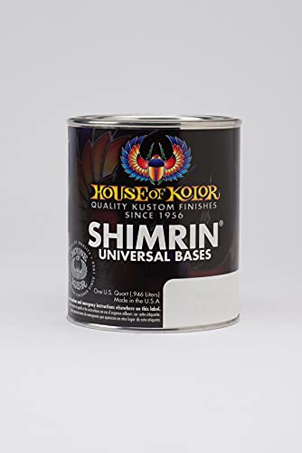 House of Kolor Shimrin Kandy Basecoats - Premium Low-Film Automotive Basecoat Paint, Fast Coverage & High Pigmentation, 1 Quart (Purple) - Ideal for Custom Car Painting, Motorcycle Restoration & DIY Auto Projects