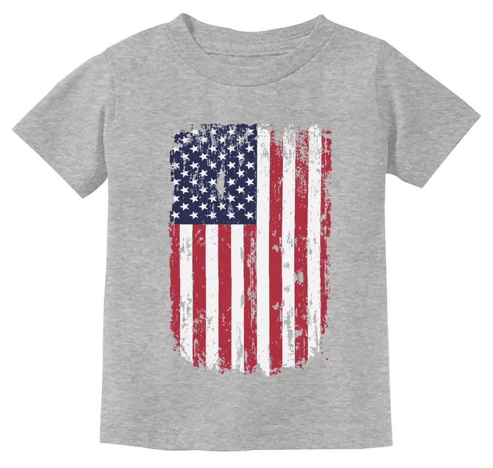 Patriotic USA Flag T-Shirt for Boys - Red White Blue American Memorial Day & 4th of July Kids Shirt - Perfect for Toddler Celebrations, Independence Day Parades, and Family BBQs