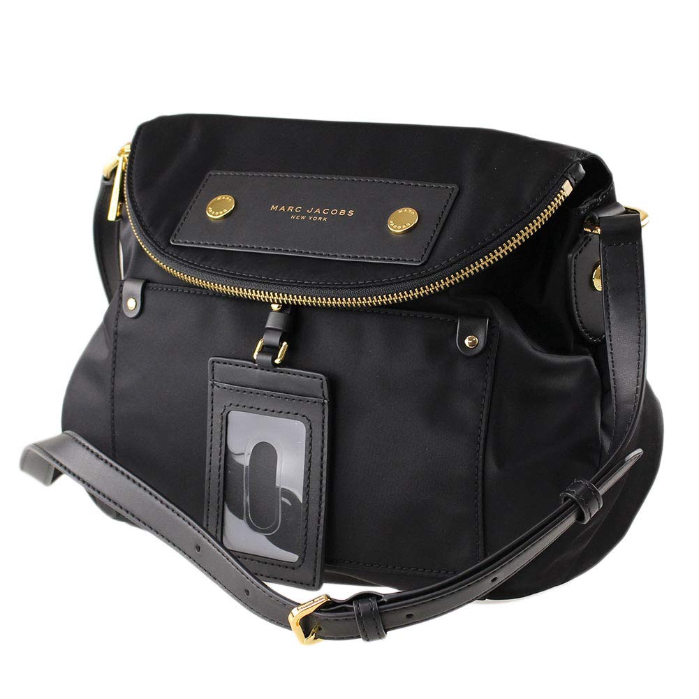 Marc Jacobs Preppy Natasha Nylon Crossbody Bag for Women | Stylish Shoulder Purse with Adjustable Strap | Perfect for Work, Travel & Everyday Use