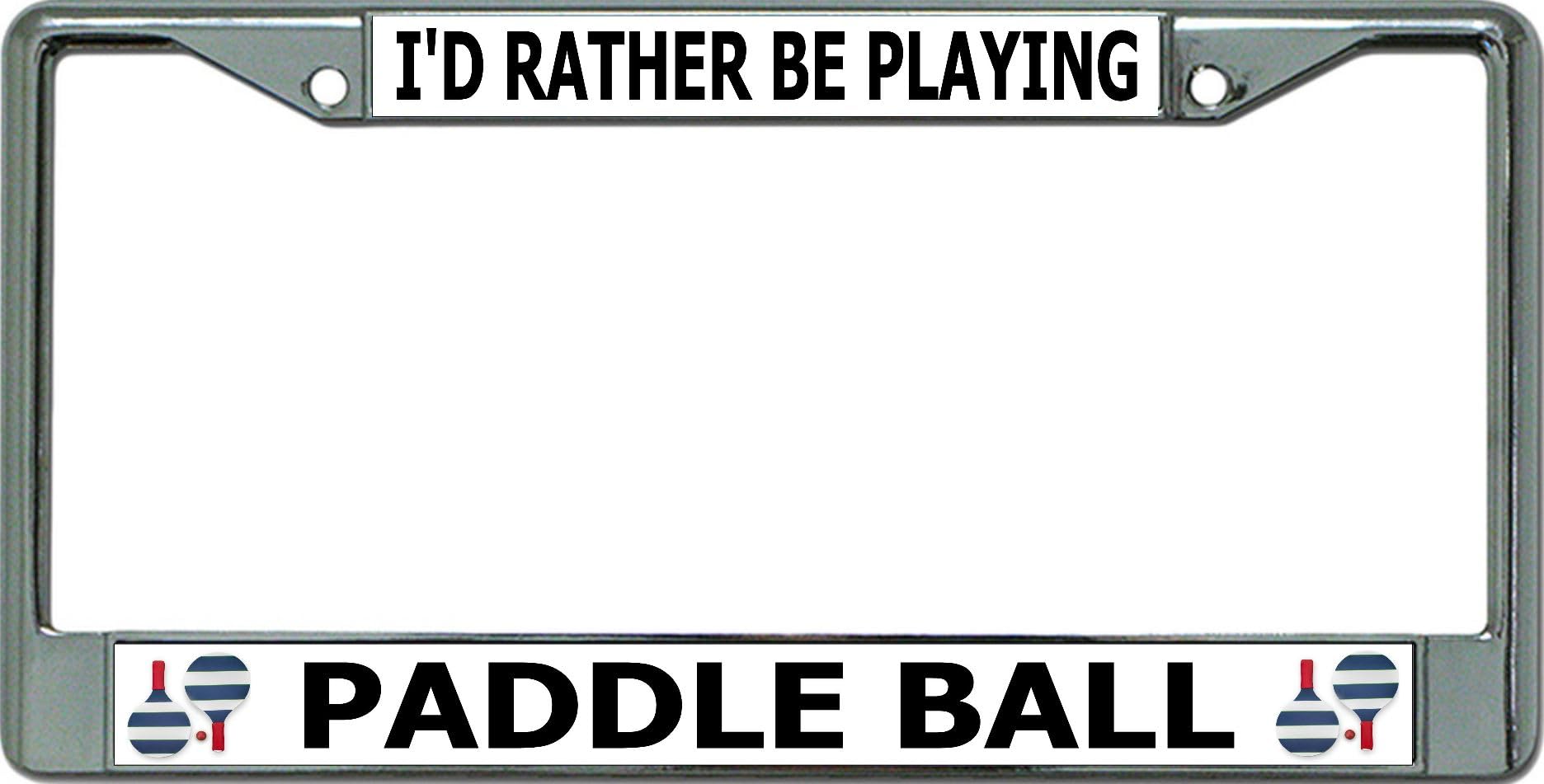 I'd Rather Be Playing Paddle Ball