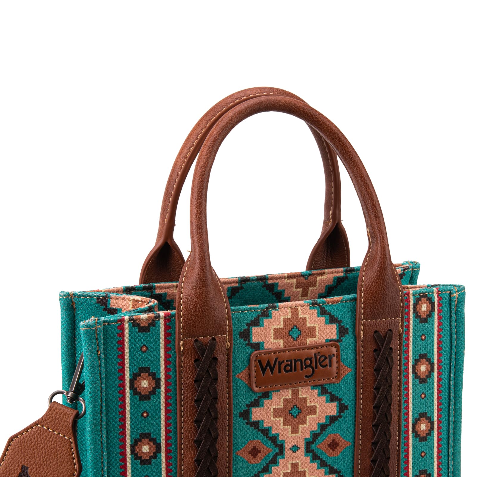 Montana West Wrangler Tote Bag for Women - Western Boho Aztec Shoulder Purse & Satchel Handbag - Perfect for Work, Travel & Casual Outings