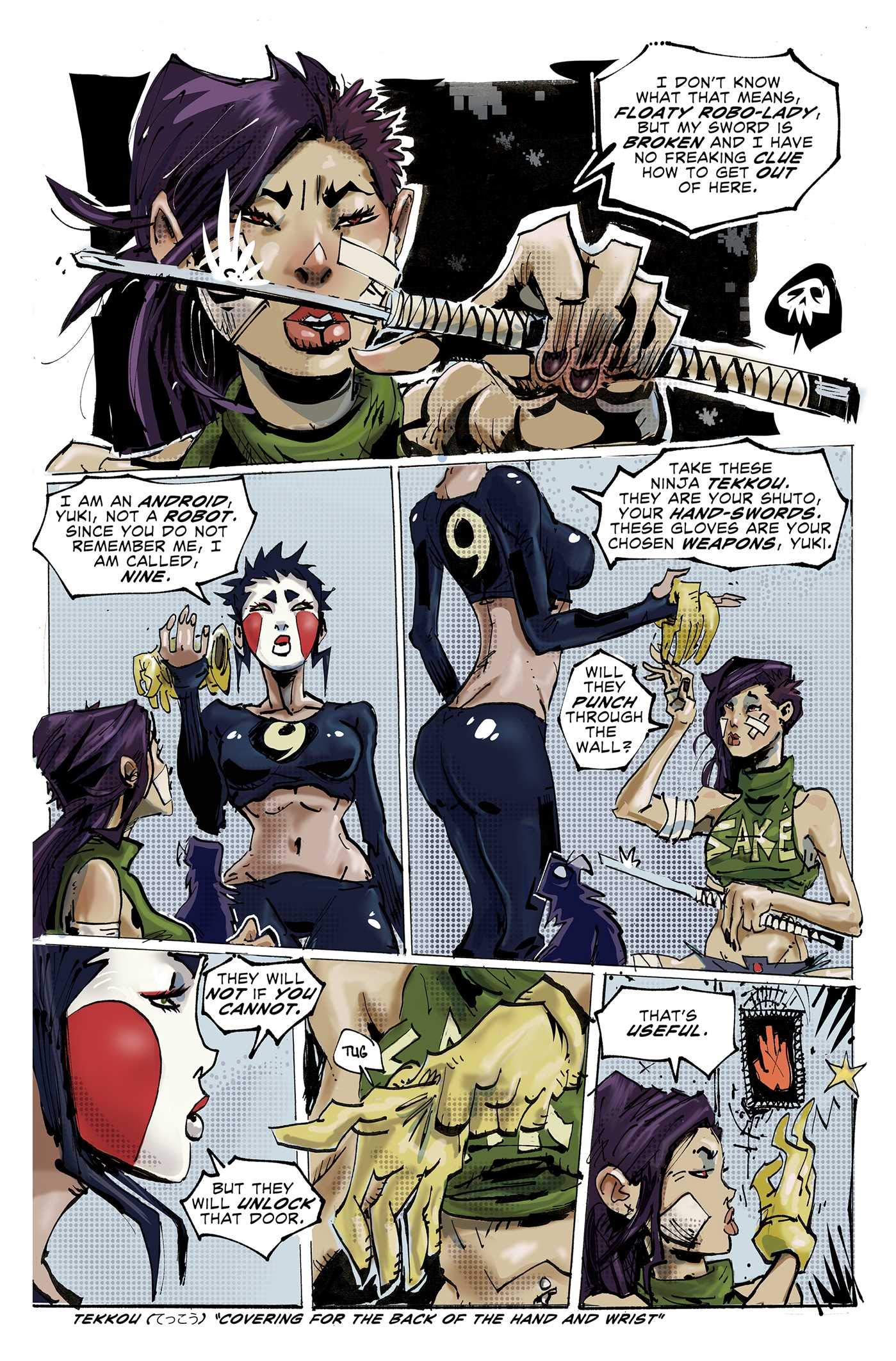 NINJAS & ROBOTS VOL. 1 - Action-Packed Graphic Novel | Sci-Fi Adventure Comic Book | Perfect for Collectors & Comic Enthusiasts | Great Gift for Teens & Adults