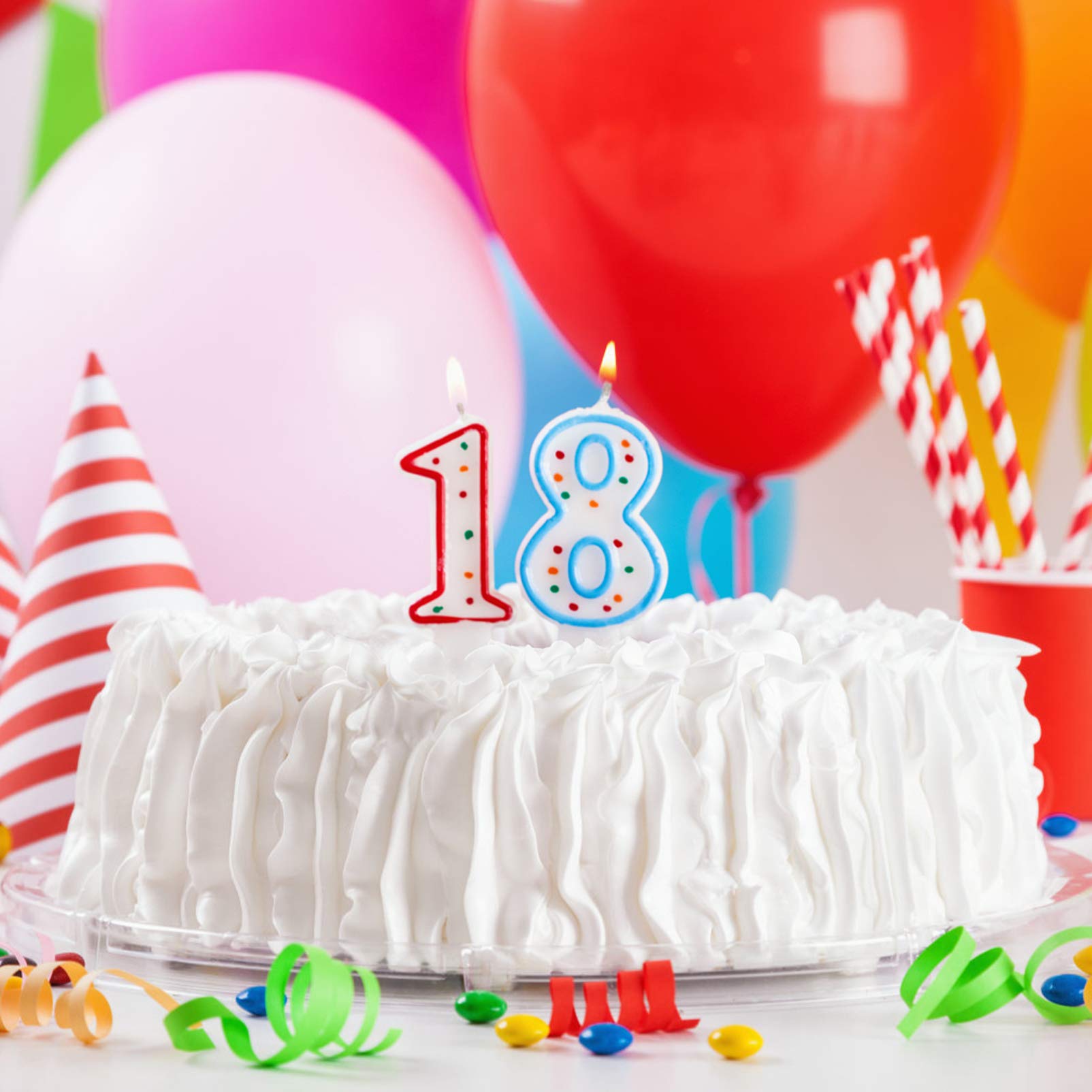 Hemoton 2-Piece Silicone Number Cake Mold Set - Reusable Baking Pans for Birthday, Anniversary, and Special Occasion Cakes - Perfect for DIY Bakers and Home Chefs