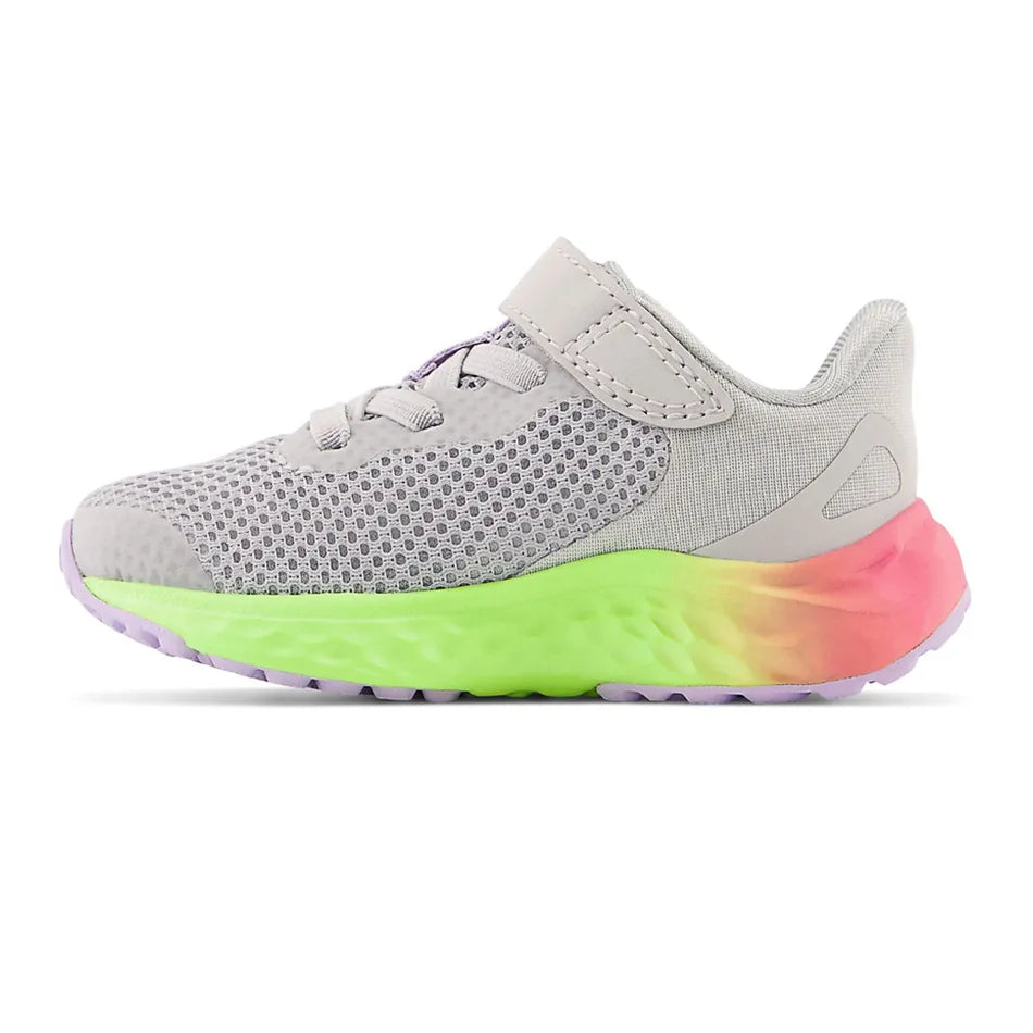 New Balance Lightweight Aluminum Arishi v4 Toddler Sneakers for Boys & Girls - Comfortable Running Shoes for Kids' Outdoor Play & Daily Wear