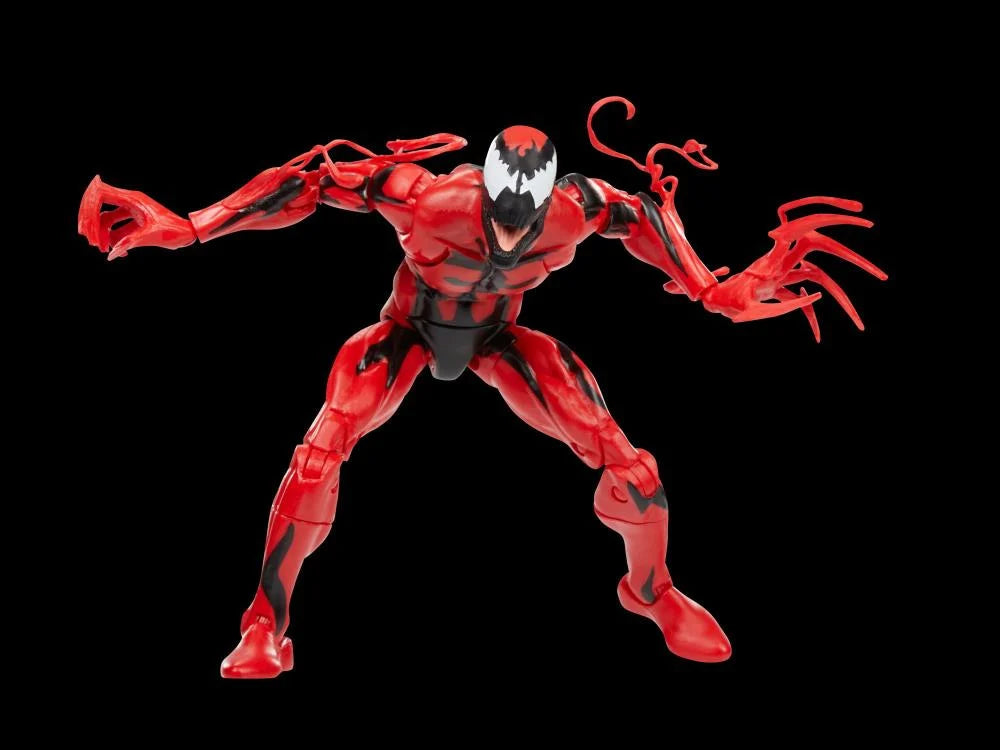 Spider-Man Marvel Legends Black Suit & Carnage Exclusive Action Figures – Collectible Superhero Toys for Display & Play | Perfect for Marvel Fans, Gift Giving & Comic Book Collections