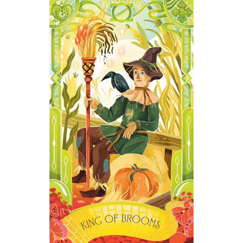 The Wizard of Oz Tarot Deck and Guidebook Set - 78 Cards with Illustrated Guide for Divination, Fortune Telling & Spiritual Growth | Perfect for Beginners and Collectors | Use for Meditation, Self-Discovery & Gift Giving
