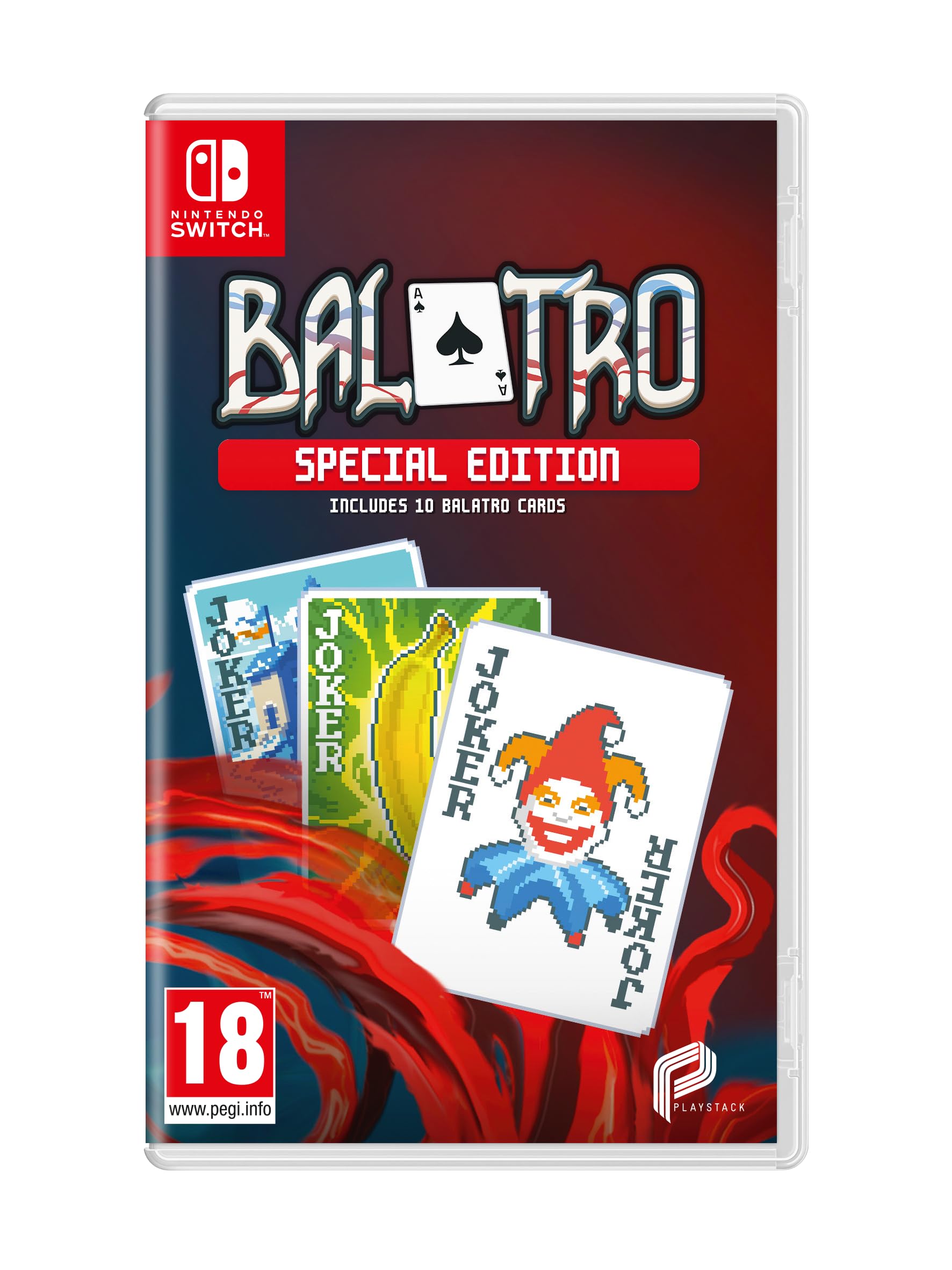 Balatro Special Edition - Nintendo Switch Game | Limited Edition Physical Copy | Adventure & Strategy Gameplay for All Ages | Perfect for Travel, Family Fun & Solo Gaming Sessions