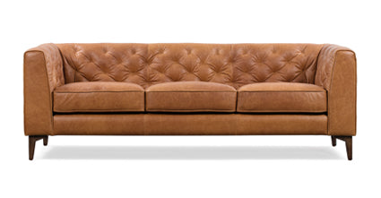 Essex Sofa - Modern Comfortable Couch for Living Room, Lounge & Office - Upholstered Fabric Sectional with Sturdy Frame - Perfect for Relaxing, Entertaining & Small Spaces