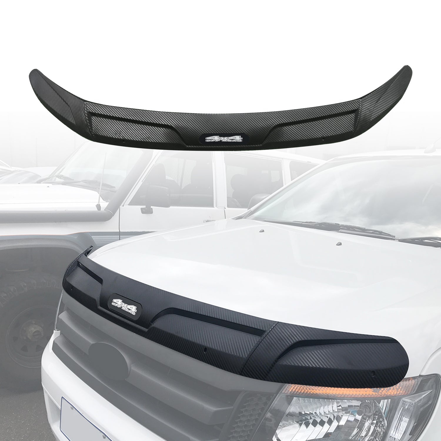Ford Ranger 2012-2015 Hood Protector & Bonnet Guard - Durable Car Front End Protection for Off-Road & Highway Driving