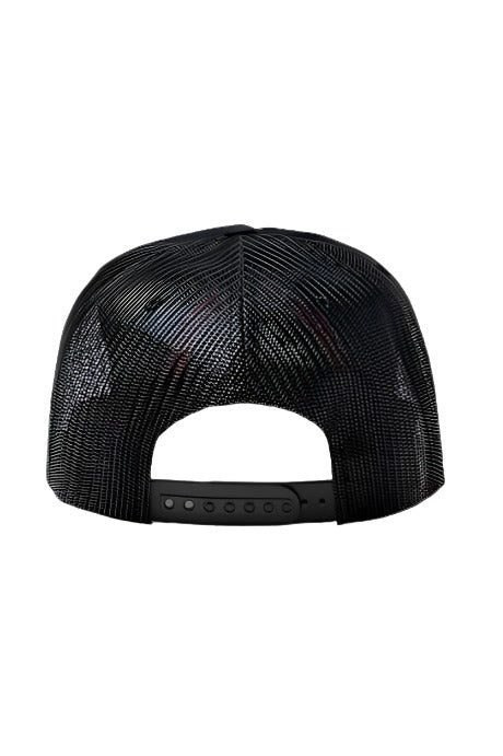 HAVEN HP TRUCKER HAT - Black Adjustable Snapback Cap for Men & Women | Perfect for Outdoor Activities, Hiking, and Casual Wear