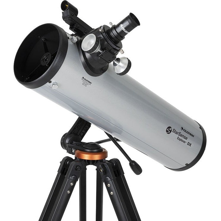 StarSense Explorer DX 130AZ Smartphone App-Enabled Newtonian Reflector Telescope for Astronomy Beginners - Stargazing, Moon Observation & Astrophotography for Kids & Adults