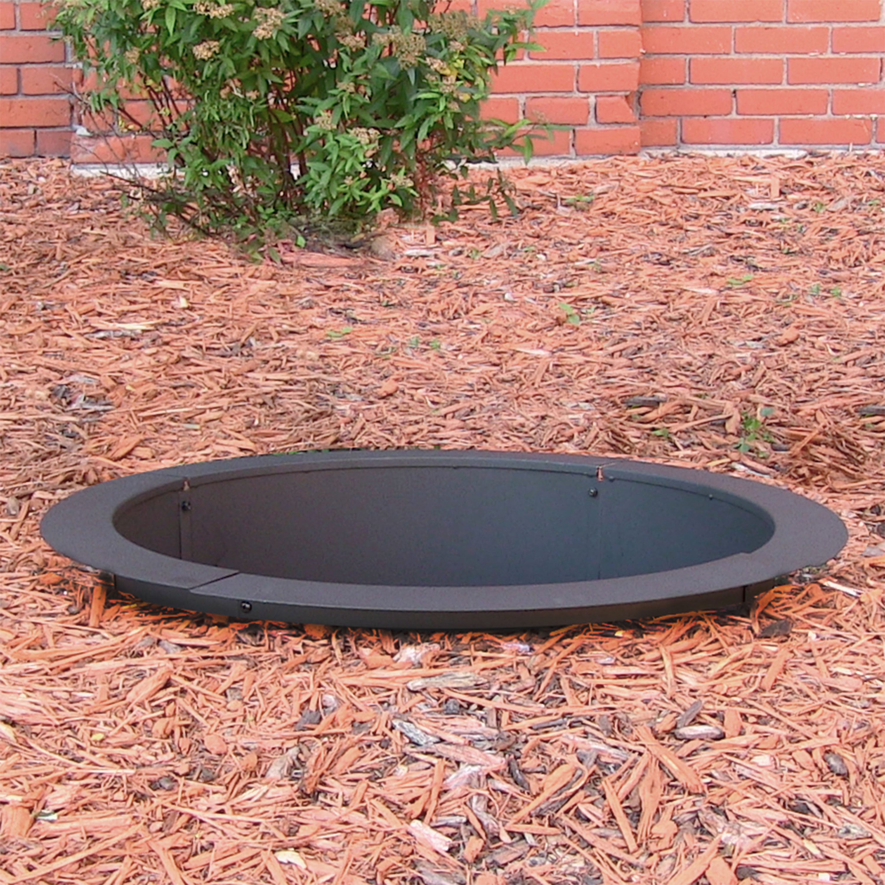Durable Sunnydaze In-Ground Fire Pit Ring Insert - Heavy Duty DIY Fire Ring for Backyard, Camping & Outdoor Gatherings