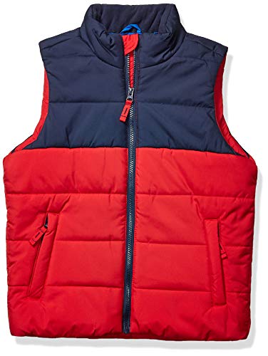 Navy Red Color Block
