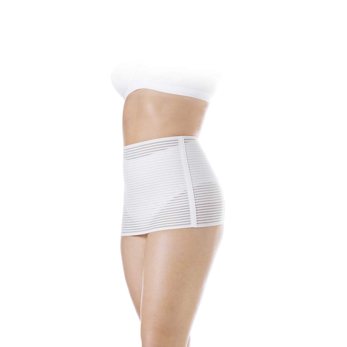 Chicco Mammy Adjustable Velcro Postpartum Girdle - Post Pregnancy Belly Wrap for C-Section Recovery & Tummy Support - Perfect for Moms After Delivery & Everyday Comfort