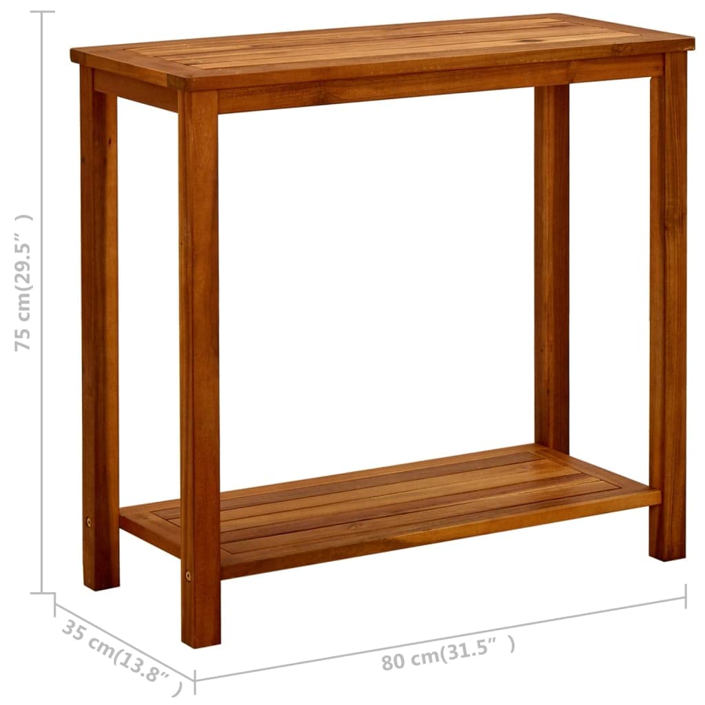 Outdoor Patio Console Table - 31.4