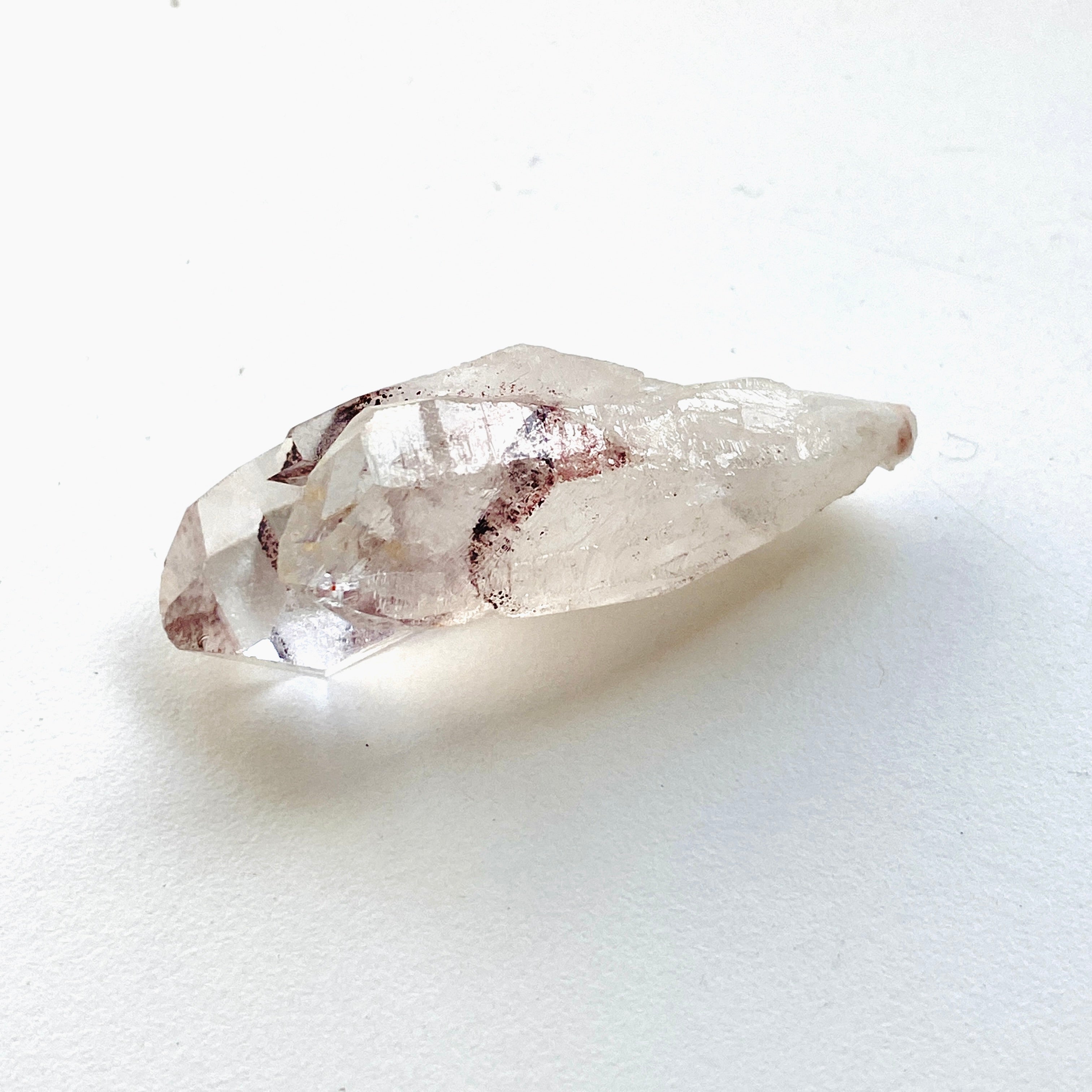Premium Fire Quartz Phantom Crystal - 22g, 51x26mm (INFQ 02) - Perfect for Meditation, Energy Healing & Spiritual Decor