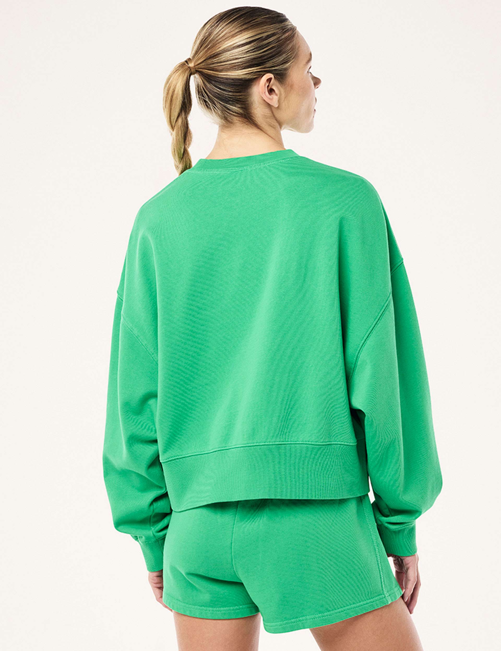 Exposition Sweat Washed Kelly Green Hoodie - Soft & Stylish Men's Pullover for Casual Wear, Gym, and Outdoor Activities