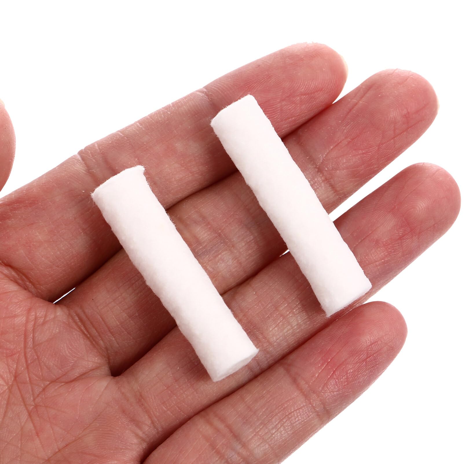 Organic Cotton Rolls 6 Pack - Dental Cotton Rolls, Nosebleed Plugs, Absorbent Gauze Rolls for Blood Clotting & Wound Care (Algodon En Rollo) - Perfect for Dental Offices, First Aid Kits & Emergency Medical Use